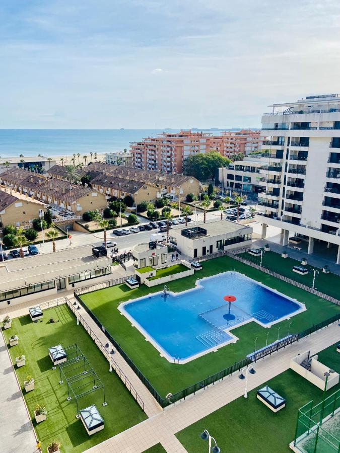 Patacona Premium Penthouse Sea Views & Barbecue Apartment Валенсия Екстериор снимка
