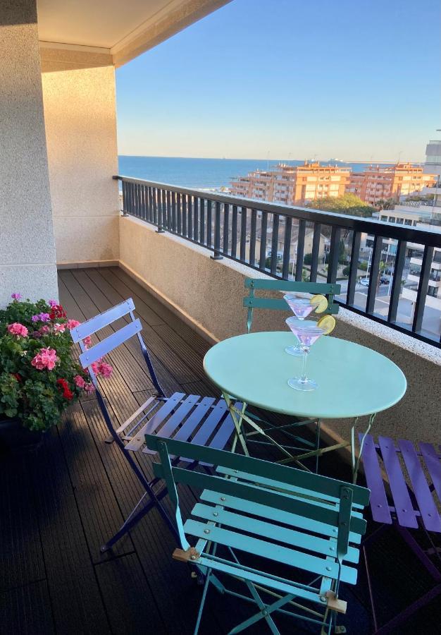 Patacona Premium Penthouse Sea Views & Barbecue Apartment Валенсия Екстериор снимка